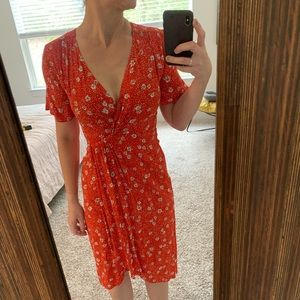 NWT KACHEL x Anthropologie Faux Wrap Dress